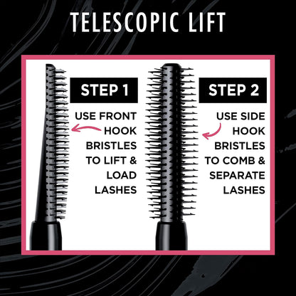L'Oreal Paris Telescopic Lift Washable Mascara-Black