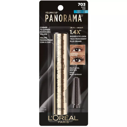 L'Oreal Paris Voluminous Panorama Mascara Waterproof-703 Black