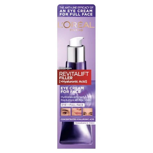 L'Oreal Revitalift Filler Eye Cream For Face 30ml