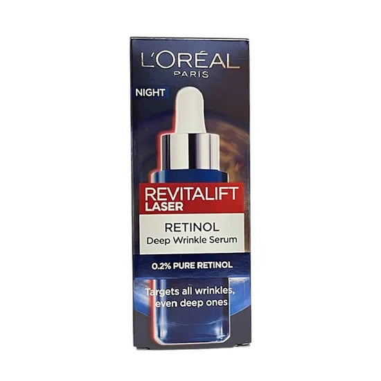 L'Oreal Revitalift Laser Pure Retinol Deep Wrinkle Night Serum 30ml