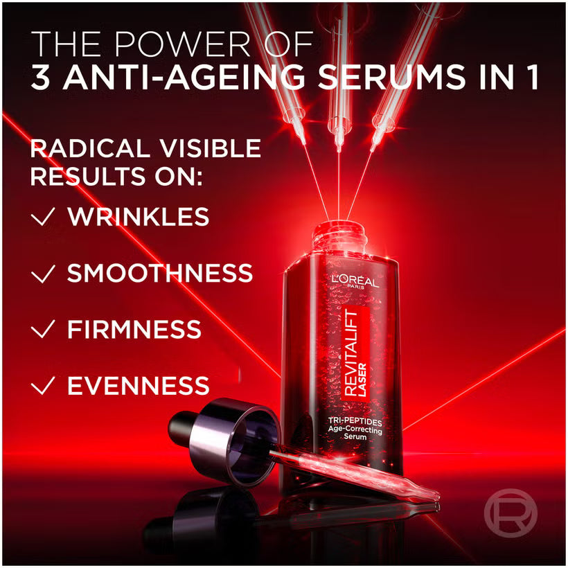 L'Oreal Revitalift Laser Tri-Peptides Age-Correcting Serum 30ml