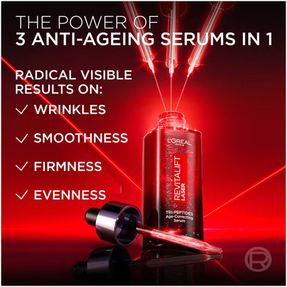L'Oreal Revitalift Laser Tri-Peptides Age-Correcting Serum 30ml
