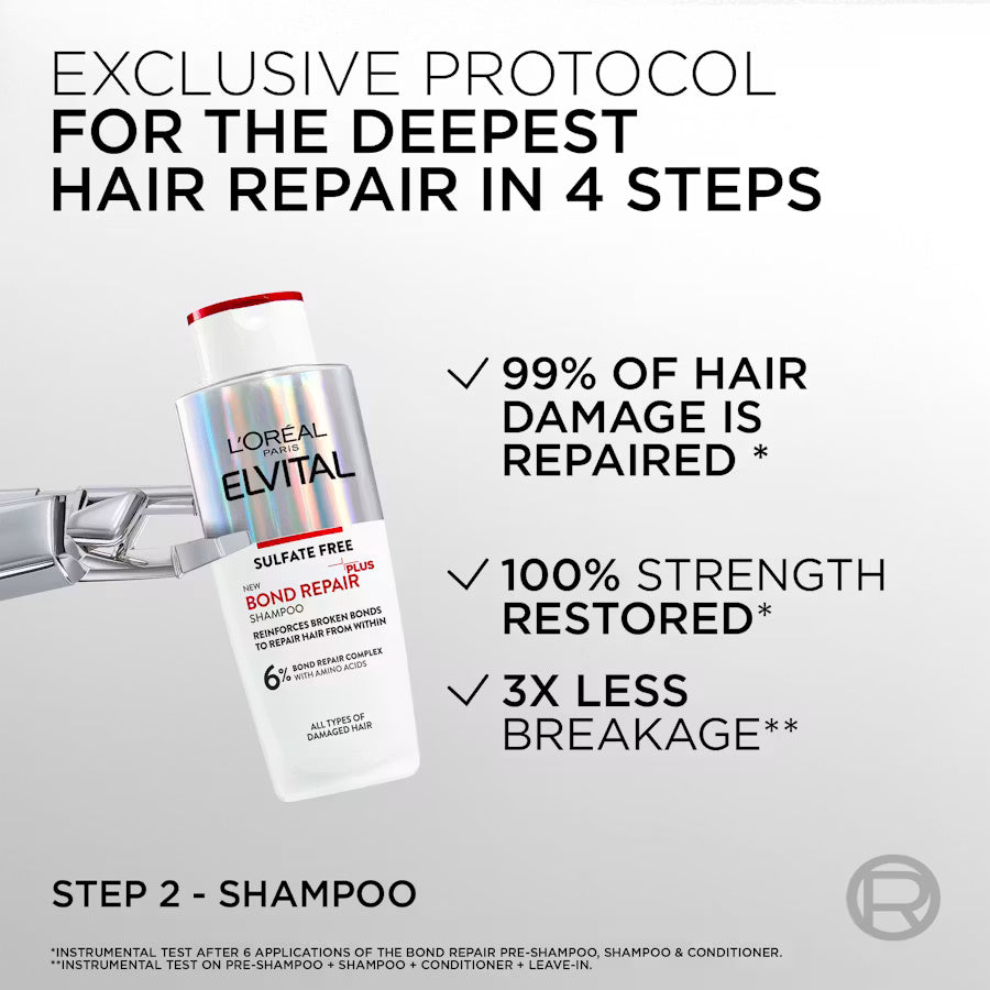 L'Oreal Elvive Bond Repair Shampoo 200ml