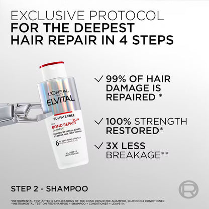 L'Oreal Elvive Bond Repair Shampoo 200ml