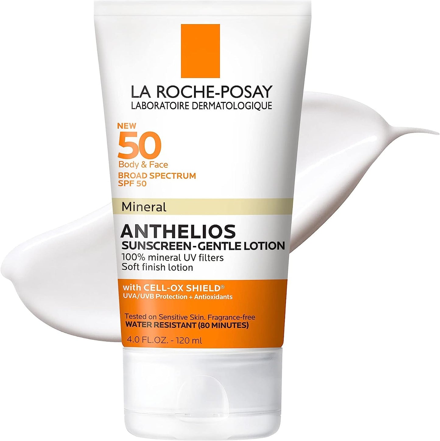 La Roche-Posay Anthelios Mineral Sunscreen- Gentle Lotion Spf50, 90ml