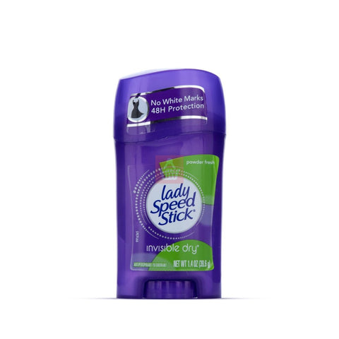 Lady Speed Stick Invisible Antiperspirant Deodorant- Powder Fresh 39.6g
