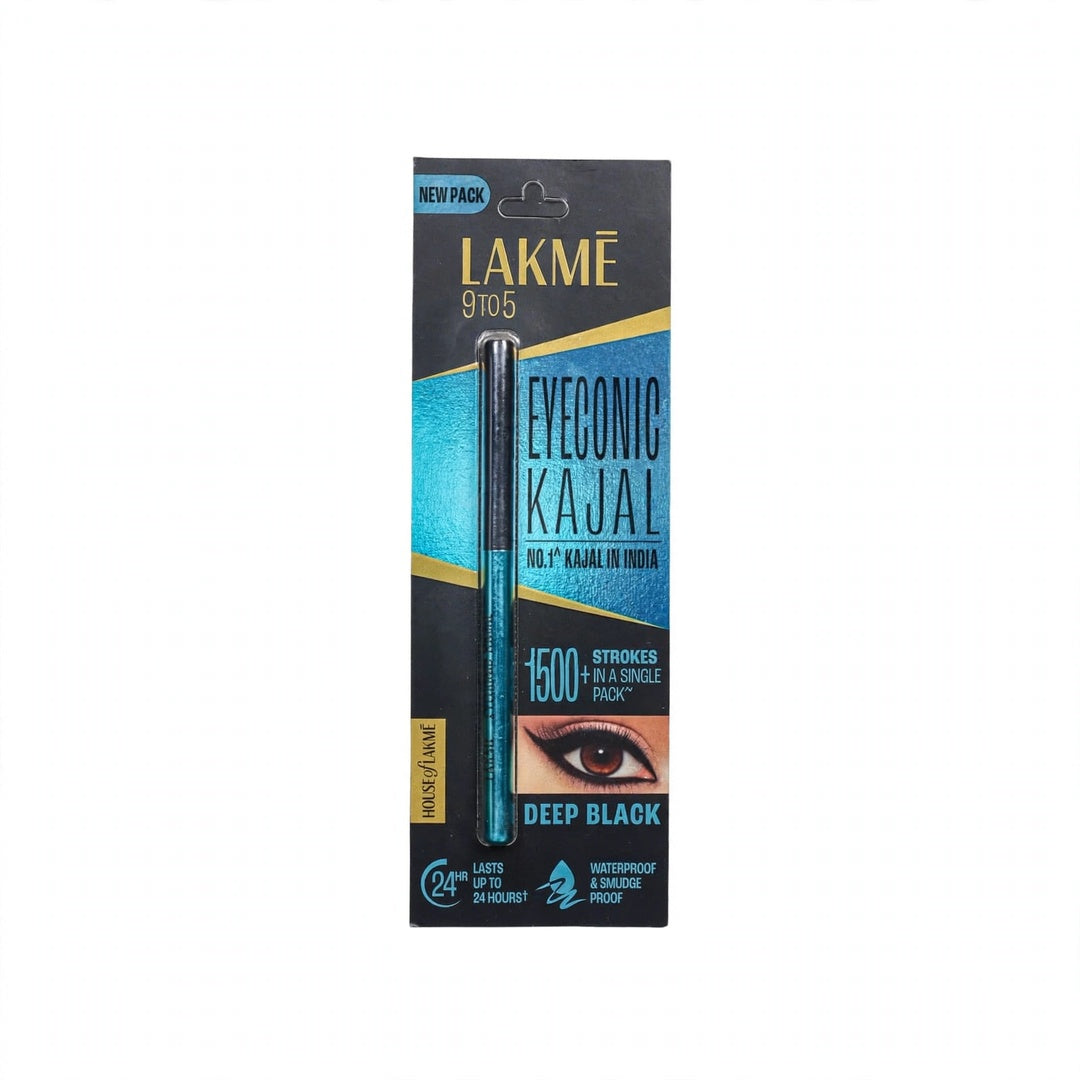 Lakme 9 to 5 Eyeconic Kajal- Deep Black
