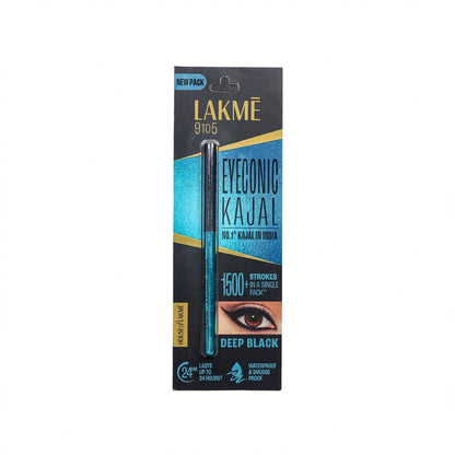 Lakme 9 to 5 Eyeconic Kajal- Deep Black