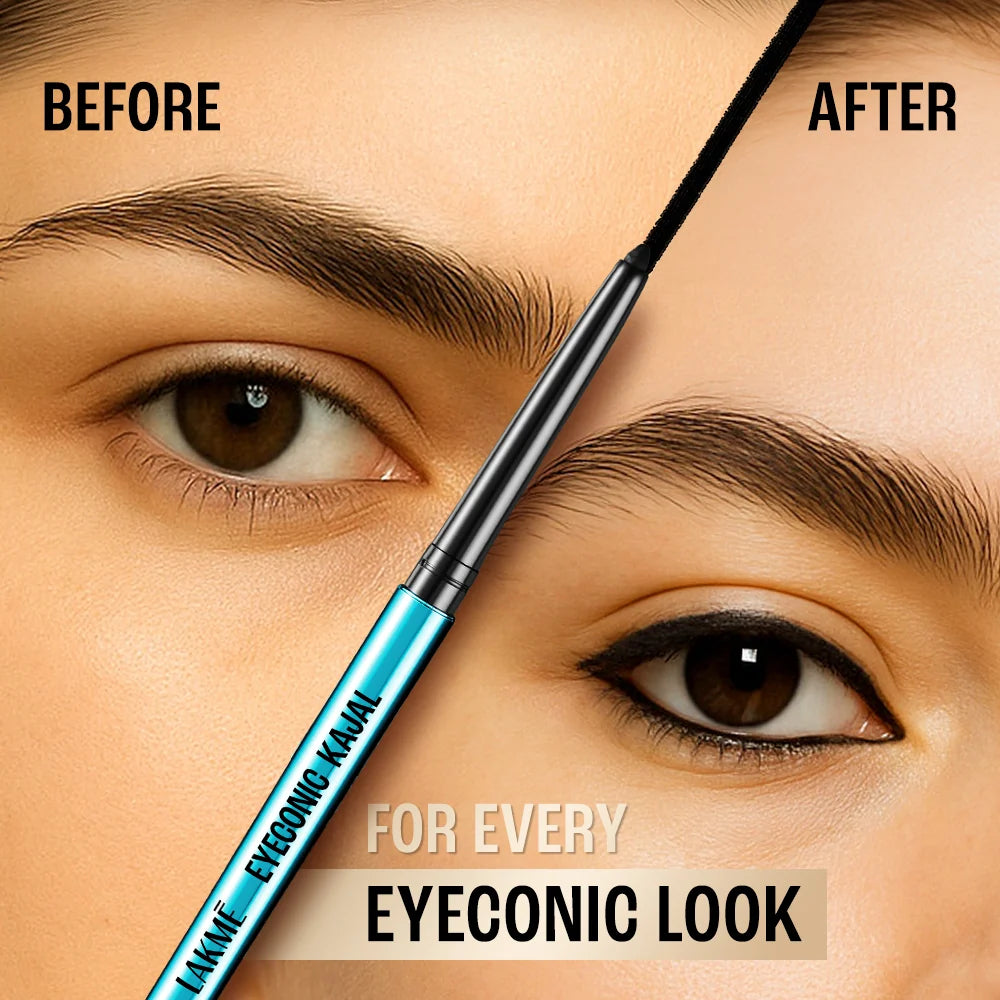 Lakme 9 to 5 Eyeconic Kajal- Deep Black