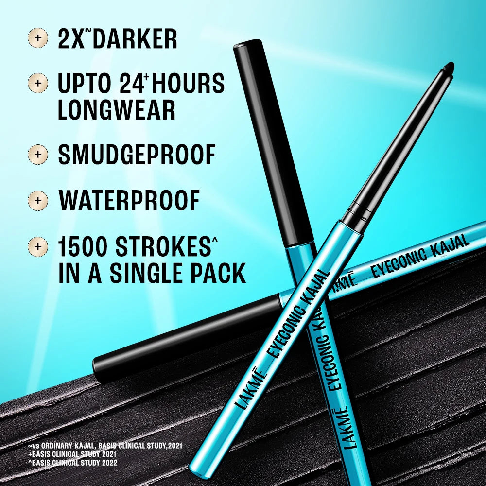 Lakme 9 to 5 Eyeconic Kajal- Deep Black