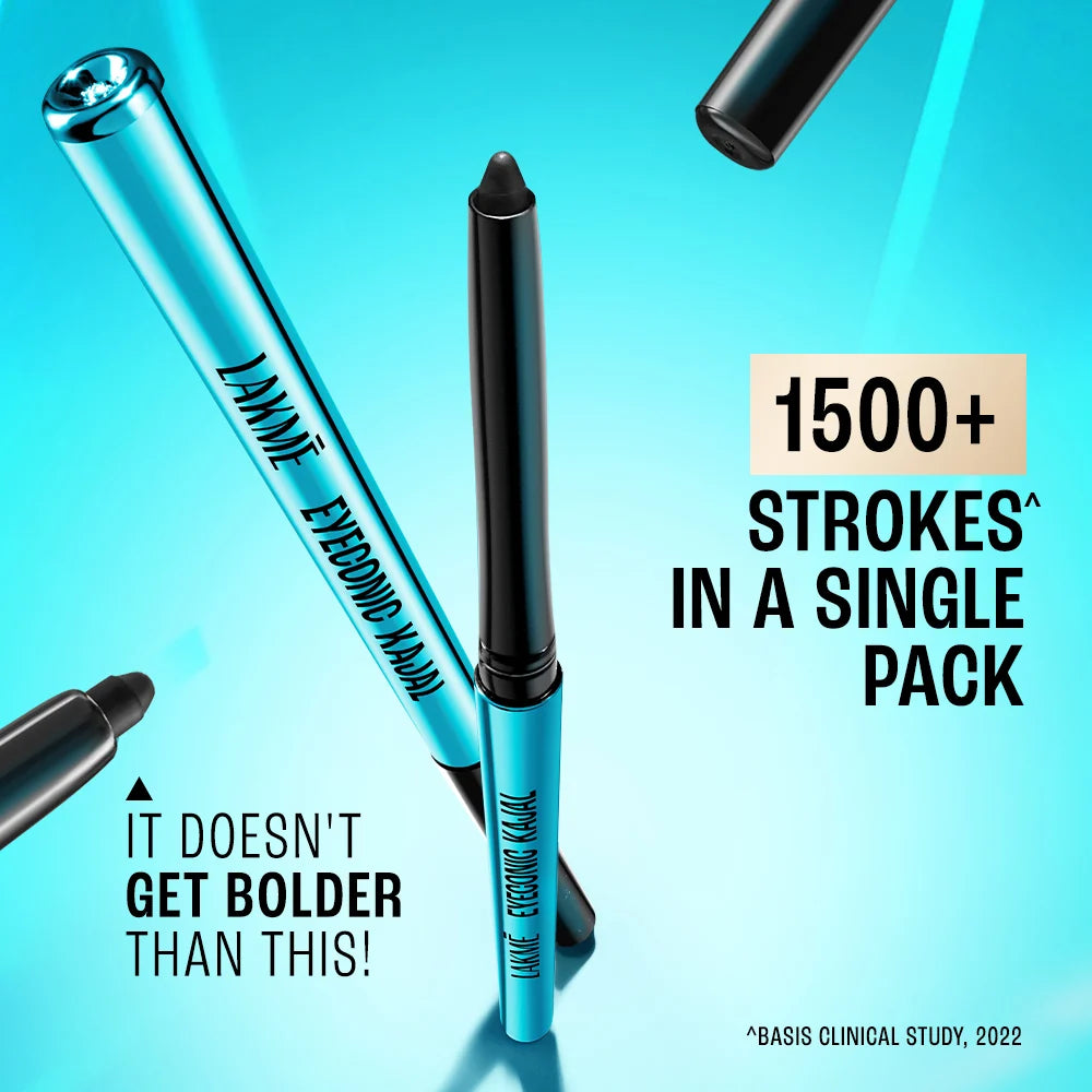 Lakme 9 to 5 Eyeconic Kajal- Deep Black