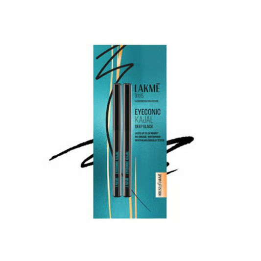 Lakme Eyeconic Kajal Twin Pack- Deep Black
