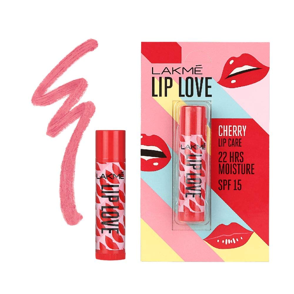 Lakme Lip Love Chapstick SPF15 Cherry 4.5g