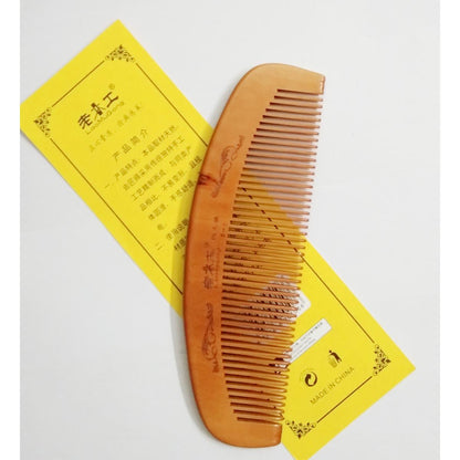 LaoMuGong Wooden Hair Comb 1pc