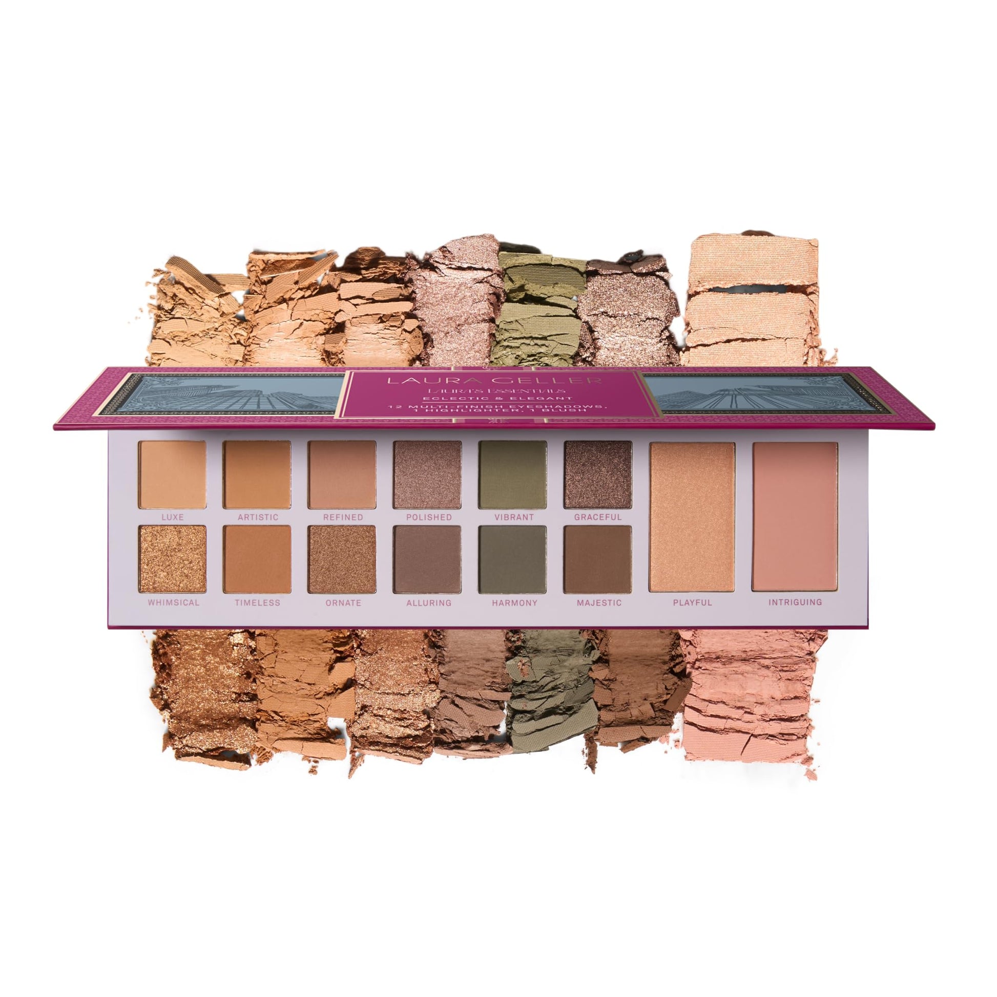 Laura Geller Laura's Essentials Eclectic & Elegant Multi-Finish Eye & Face Palette