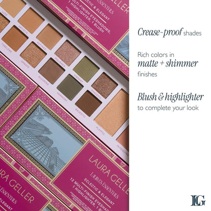 Laura Geller Laura's Essentials Eclectic & Elegant Multi-Finish Eye & Face Palette