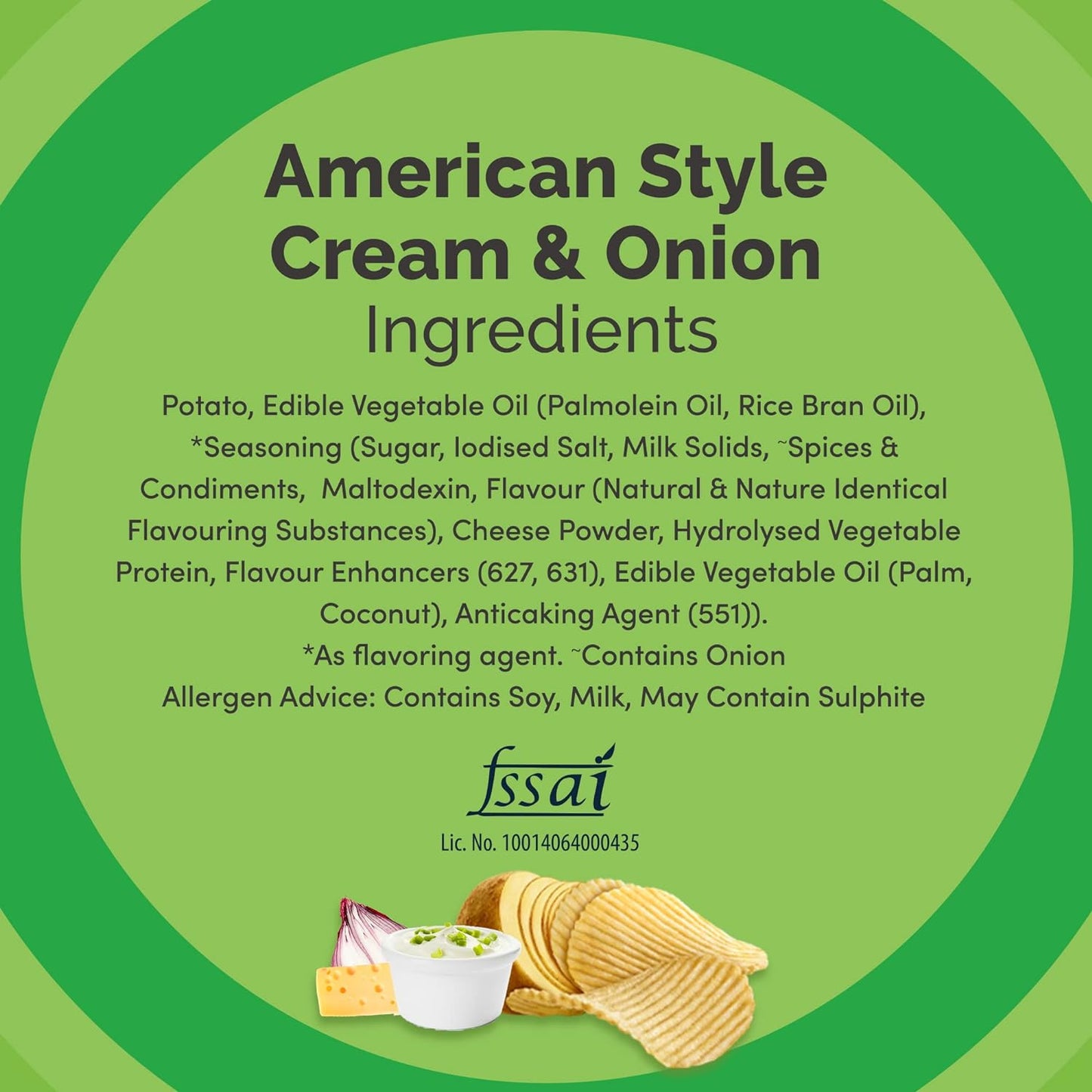 Lay's American Style Cream & Onion Flavor Chips 90g