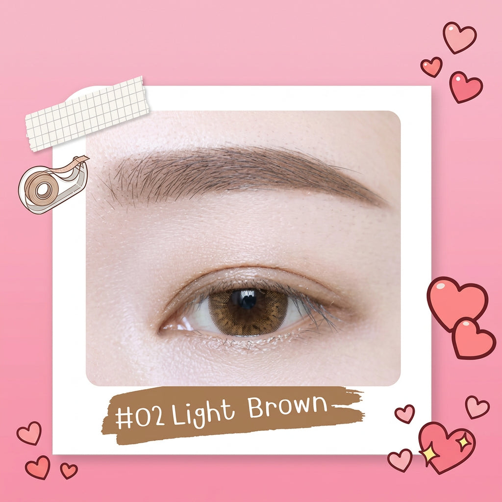 MELLME Eyebrow Pencil- Light Brown