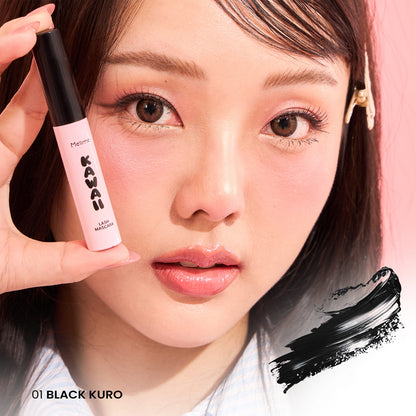 MELLME Kawaii Lash Mascara- 01 Black Kuro 8g