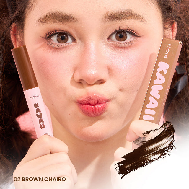 MELLME Kawaii Lash Mascara- 02 Brown Chairo 8g