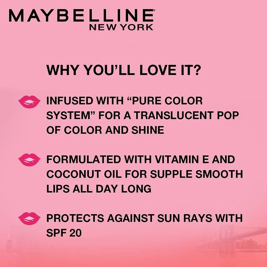 Maybelline Baby Lips Color SPF11 Lip Balm- Berry Crush 4g