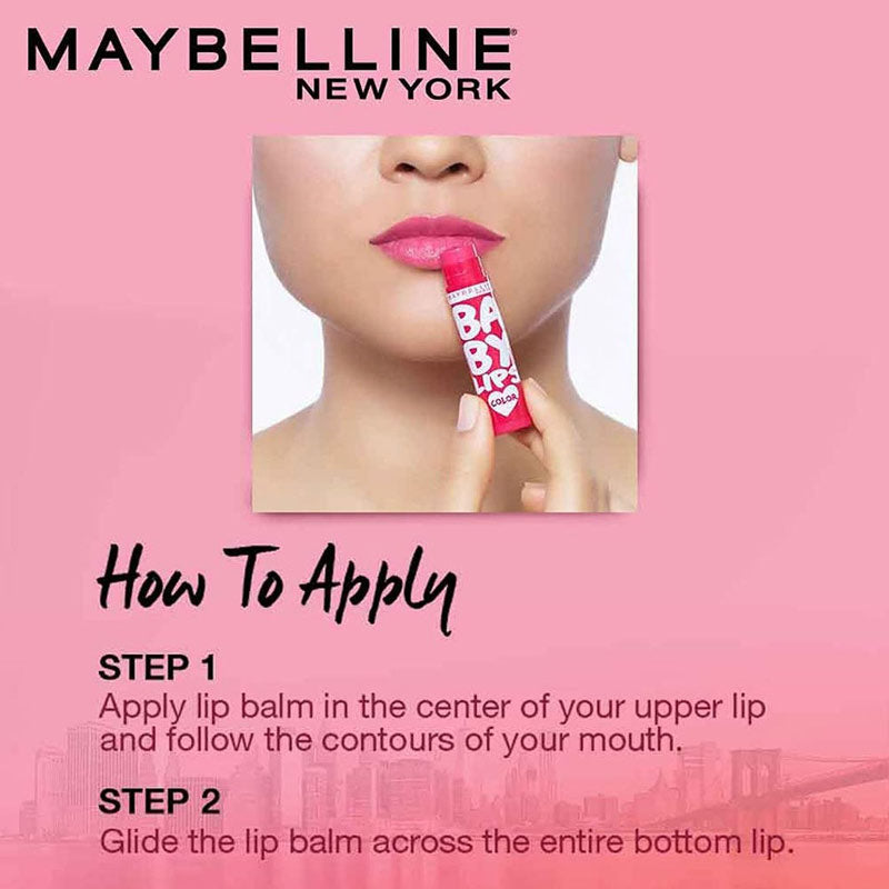 Maybelline Baby Lips Color SPF11 Lip Balm- Pink Lolita 4g