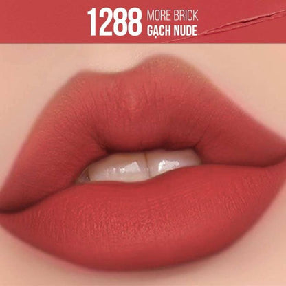 Maybelline Color Sensational Ultimatte Matte Lipstick-1288 More Brick