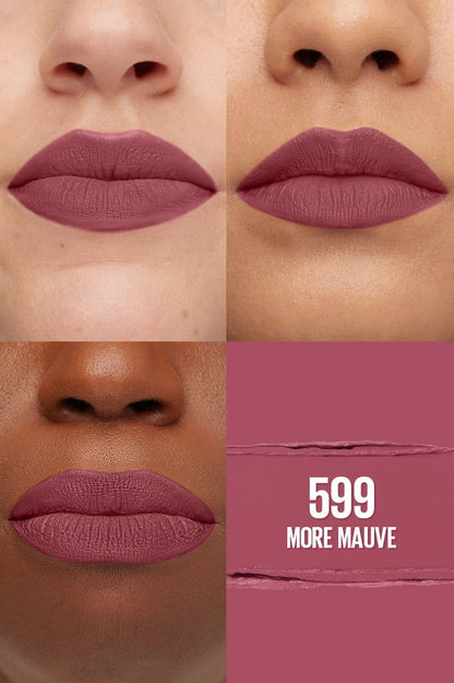 Maybelline Color Sensational Ultimatte Matte Lipstick-599 More Mauve