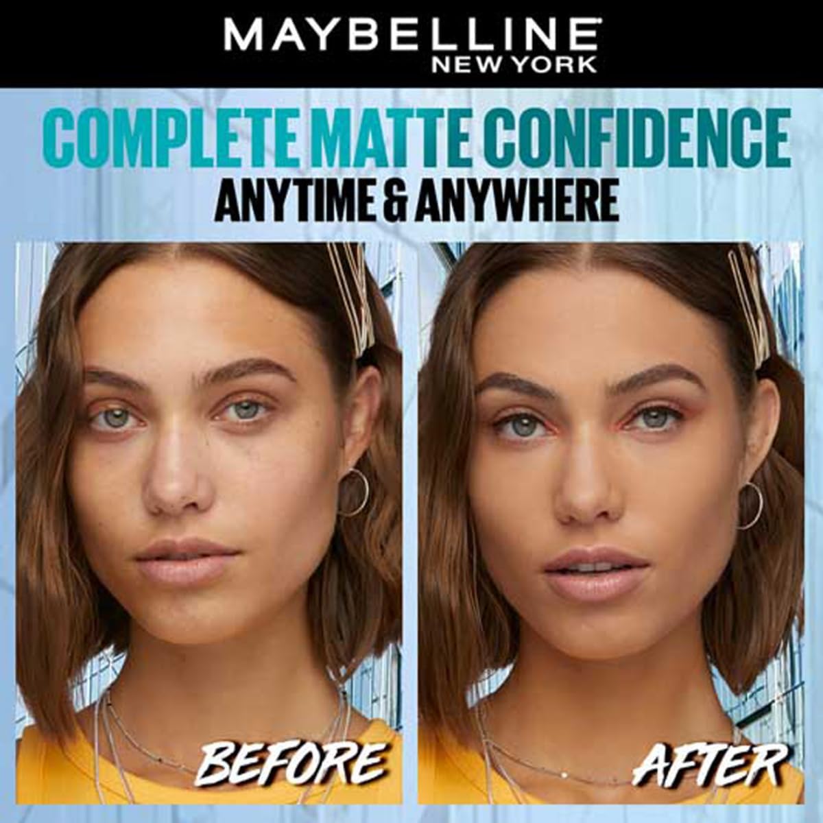 Maybelline Fit Me Matte + Poreless 16H Oil Control Powder-128 6g