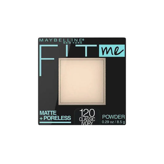 Maybelline Fit Me Matte+ Poreless Face Powder 120 Classic Ivory