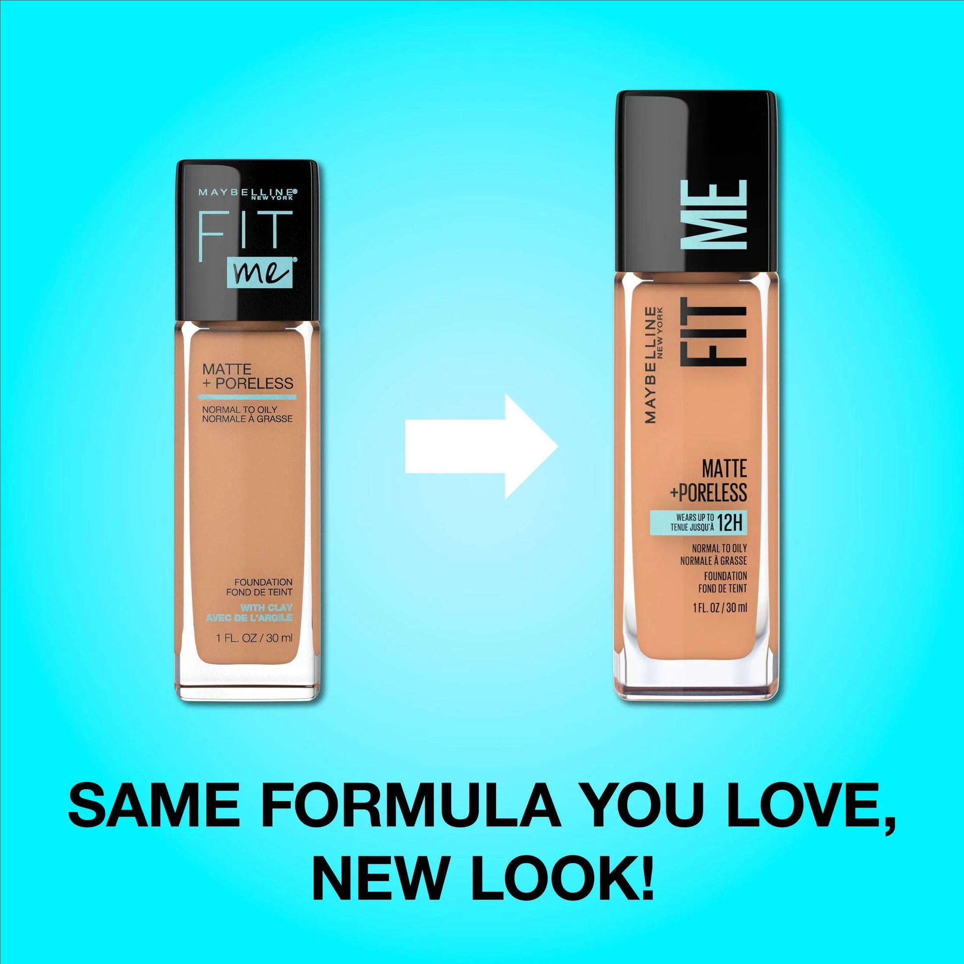 Maybelline Fit Me Matte+ Poreless Normal to Oily Foundation- 332 Golden Caramel