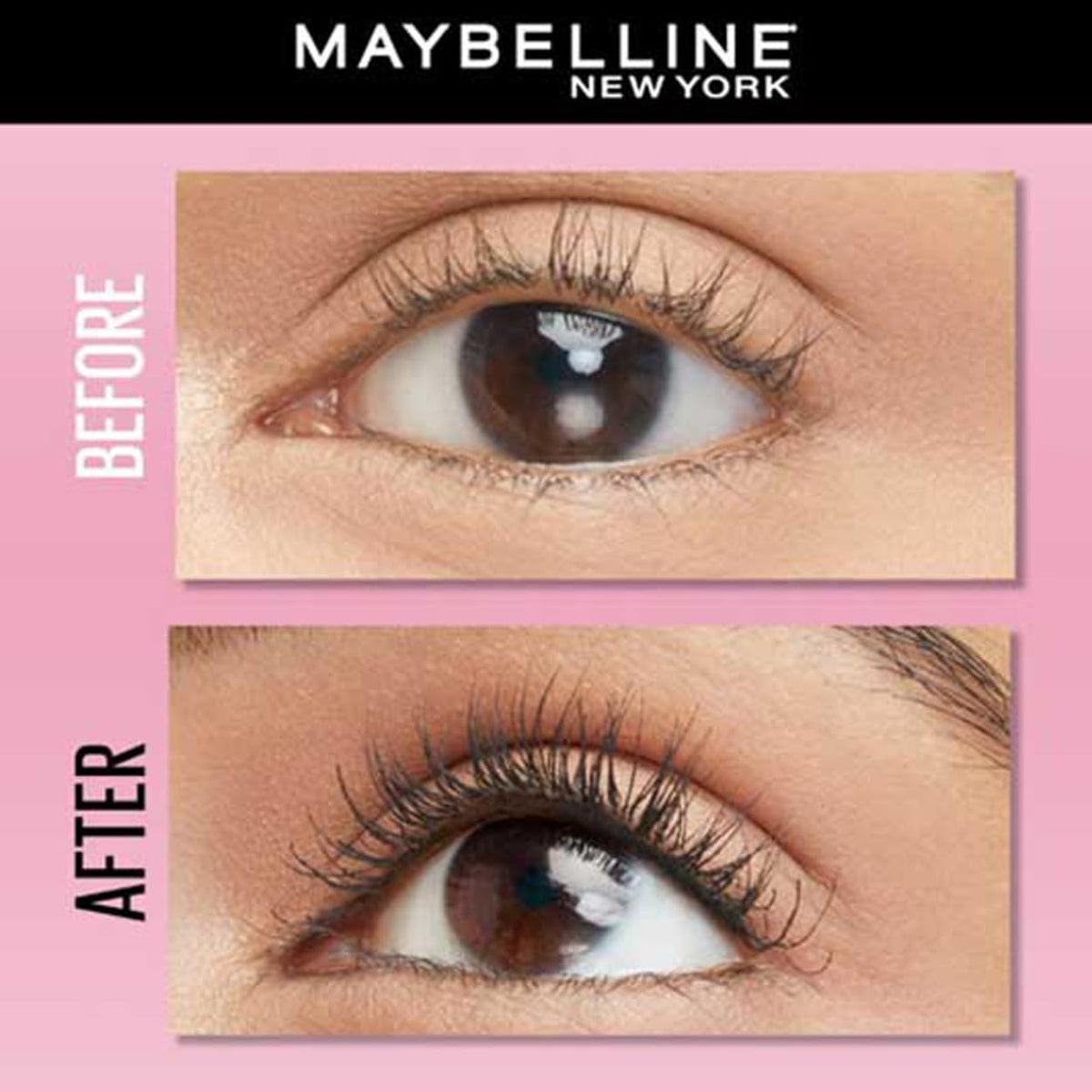 Maybelline Hyper Curl Easy Wash Mascara- Black