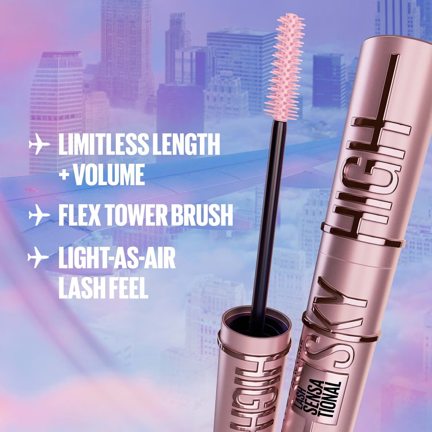 Maybelline Lash Sensational Sky High Mascara- Very Black 7.2ml