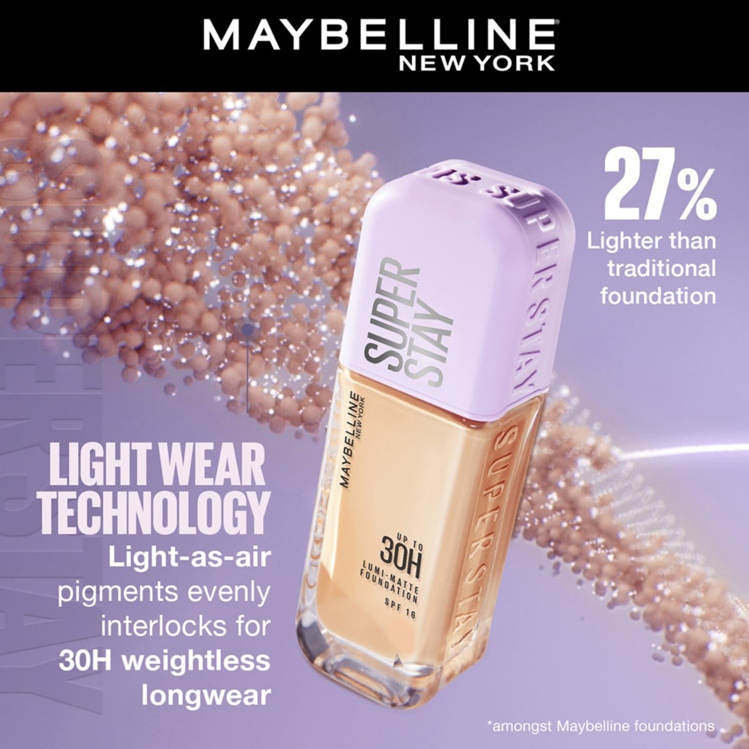 Maybelline Super Stay 30H Lumi Matte Foundation