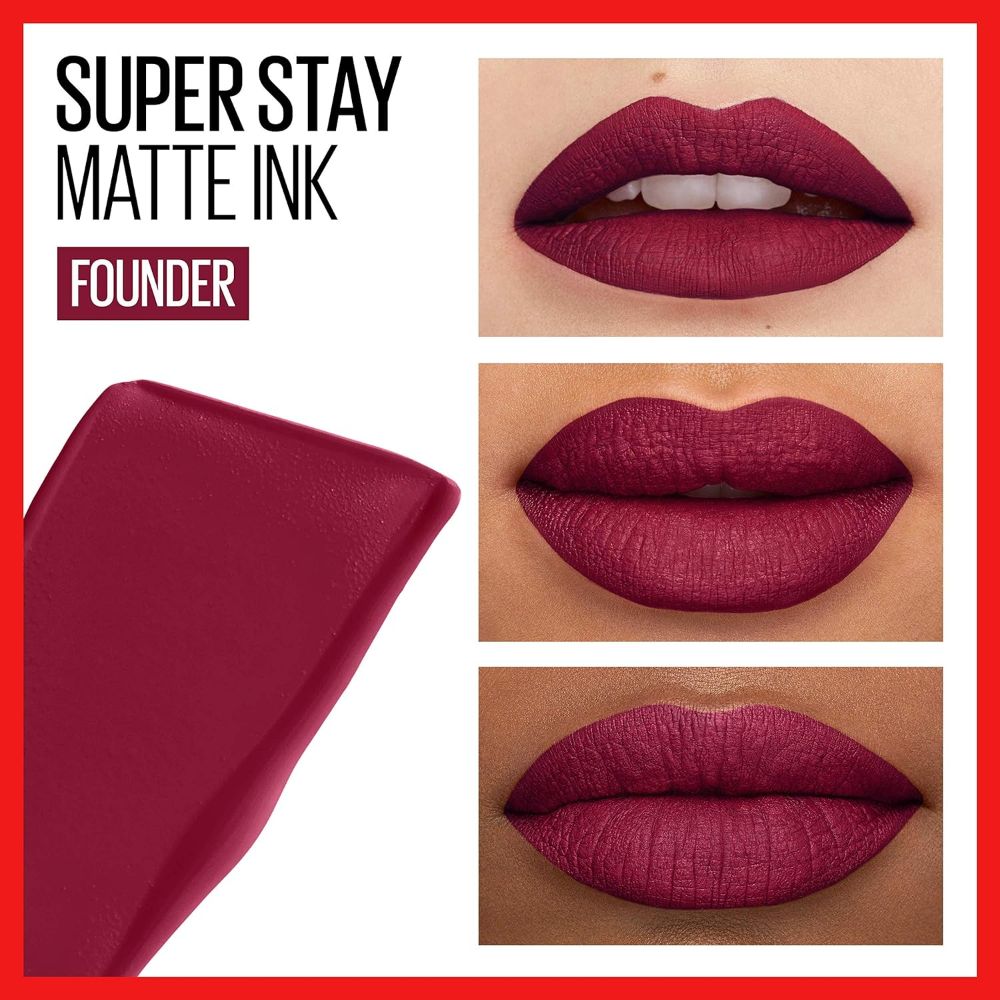 Maybelline Superstay Matte Ink Liquid Lipstick- 115 Founder