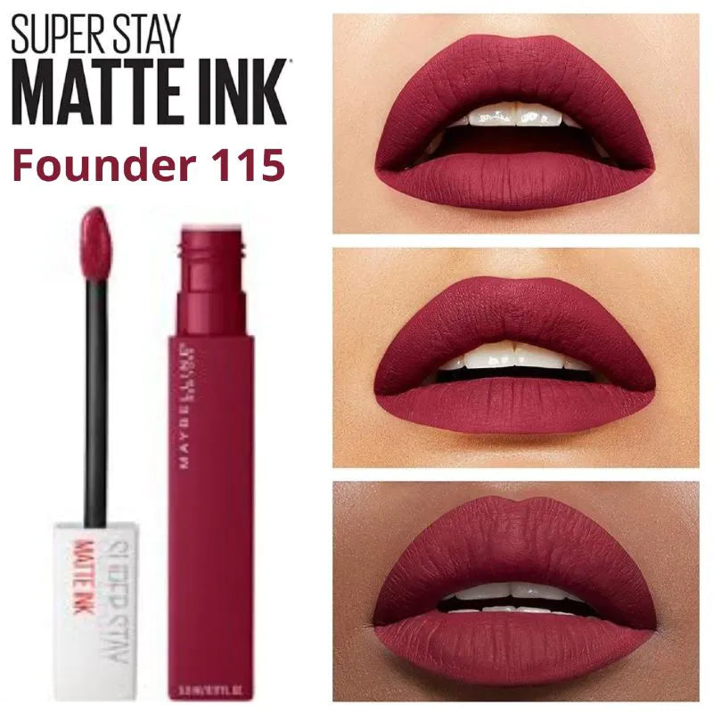 Maybelline Superstay Matte Ink Liquid Lipstick- 115 Founder