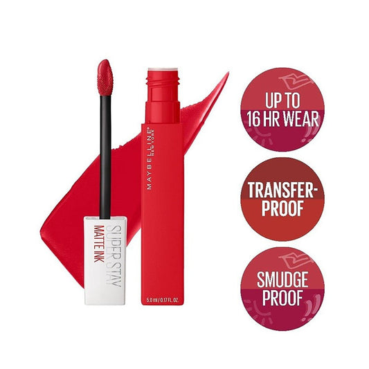 Maybelline Superstay Matte Ink Liquid Lipstick- 220 Ambitious