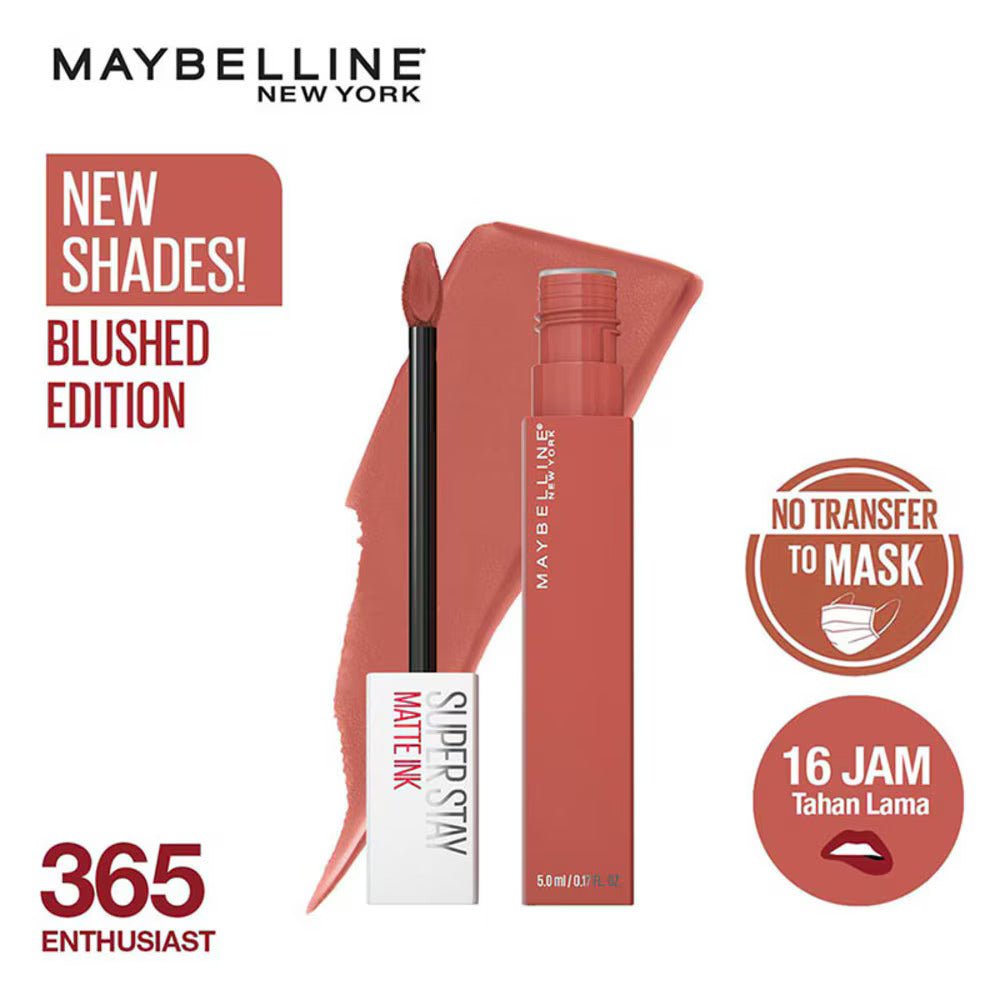 Maybelline Superstay Matte Ink Liquid Lipstick- 365 Enthusiast
