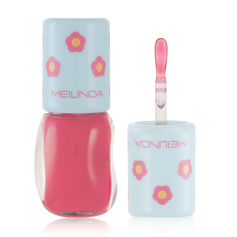 Melinda Dewy Glassy Lip Gloss- 01 Crystal Pink