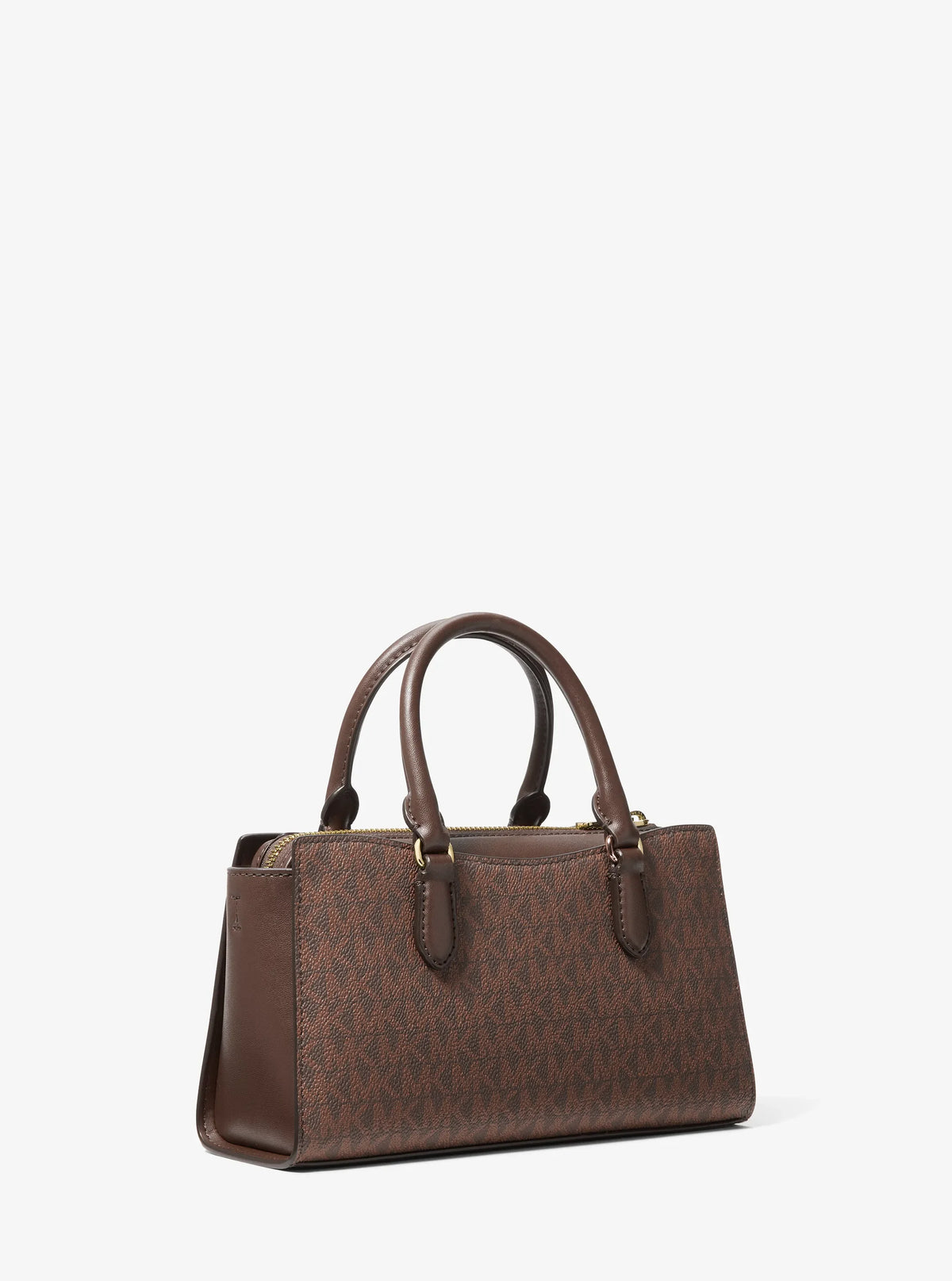 Michael Kors Arden Small Signature Logo Messenger Bag-NUTMEG