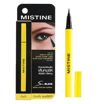 Mistine So Black Glossy Auto Pen Eyeliner- Black 1g