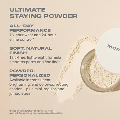 Morphe Bake & Set Soft Focus Setting Powder - Banana