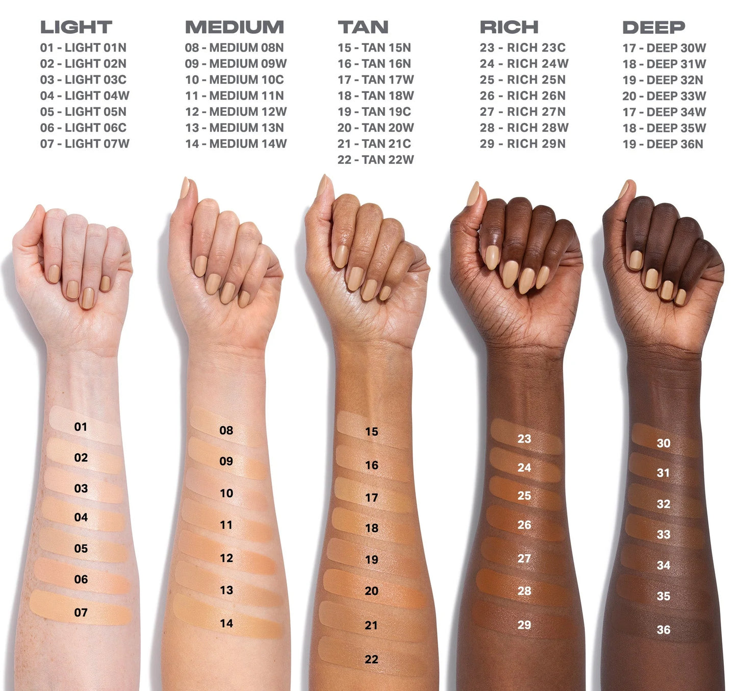 Morphe Lightform Extended Hydration Foundation-Medium 11N, 30ml