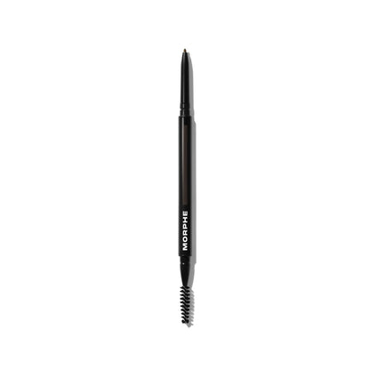 Morphe Micro Brow Dual-Ended Pencil & Spoolie- Chocolate Mousse