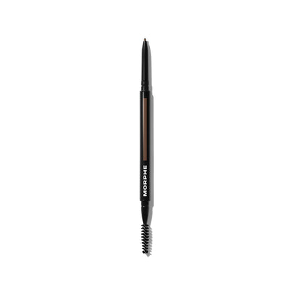 Morphe Micro Brow Dual-Ended Pencil & Spoolie- Chocolate Mousse