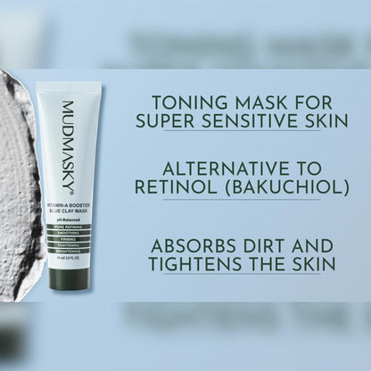 Mudmasky Vitamin-A Booster Blue Clay Mask 60ml
