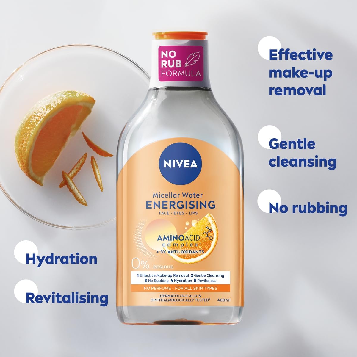 NIVEA Micellar Water Energising 400ml