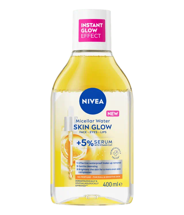 NIVEA Skin Glow Serum Infused Micellar Water 400ml