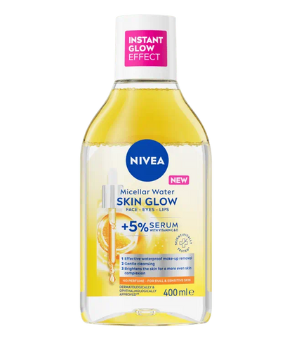 NIVEA Skin Glow Serum Infused Micellar Water 400ml