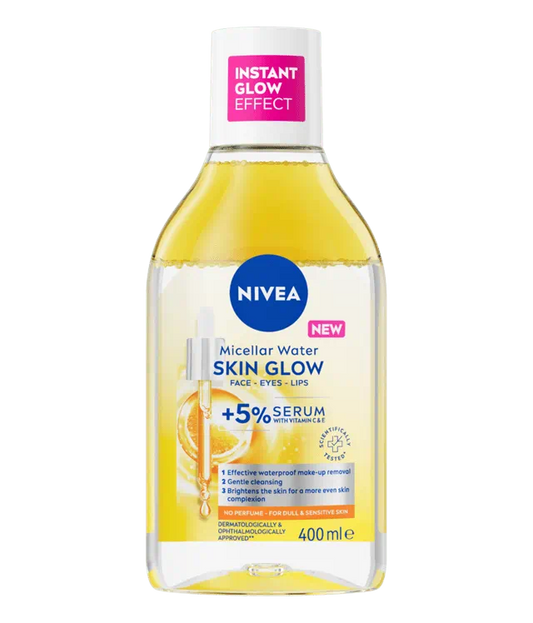 NIVEA Skin Glow Serum Infused Micellar Water 400ml
